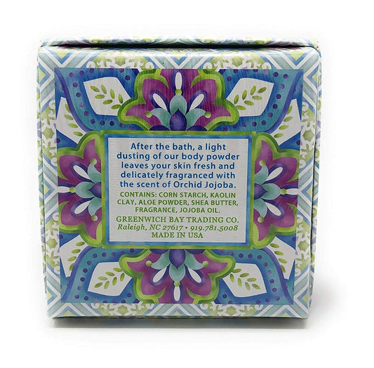 Greenwich Bay Dusting Powder Gift Box with puff for gifting