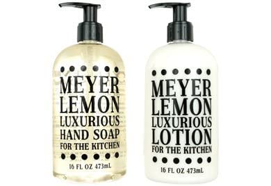 Greenwich Bay Kitchen Collection Bundle Meyer Lemon Hand Soap and Lotion for refreshed hands and hydrated skin