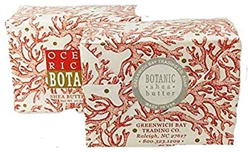 Greenwich Bay Ocean Riche soap bar packaging, two-bar set ideal for gifting.
