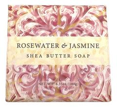 Greenwich Bay Rosewater Jasmine Dusting Powder with Puff for a light, refreshing after-bath scent.