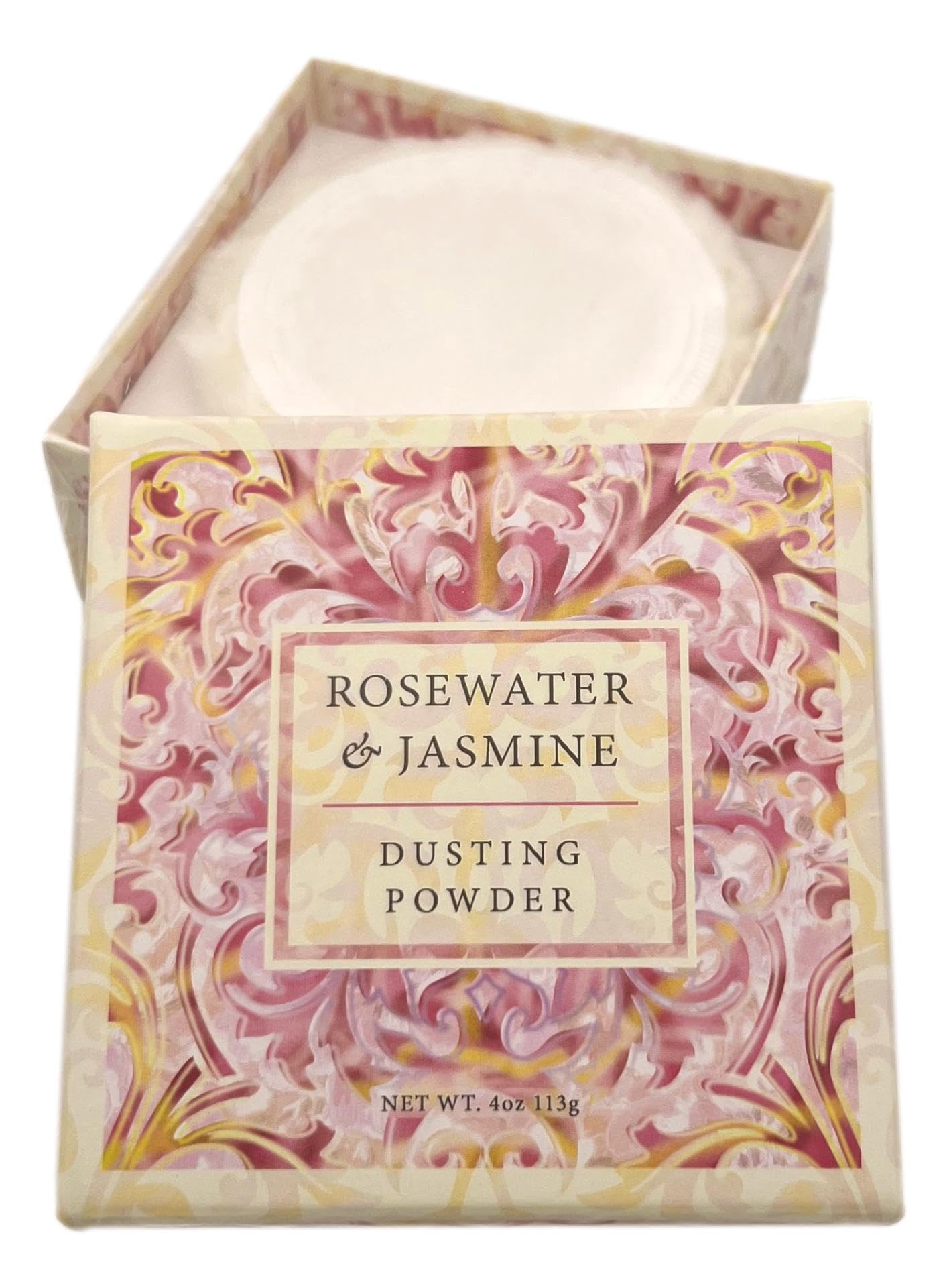 Greenwich Bay Rosewater Jasmine Gift Box featuring the three-piece spa set.