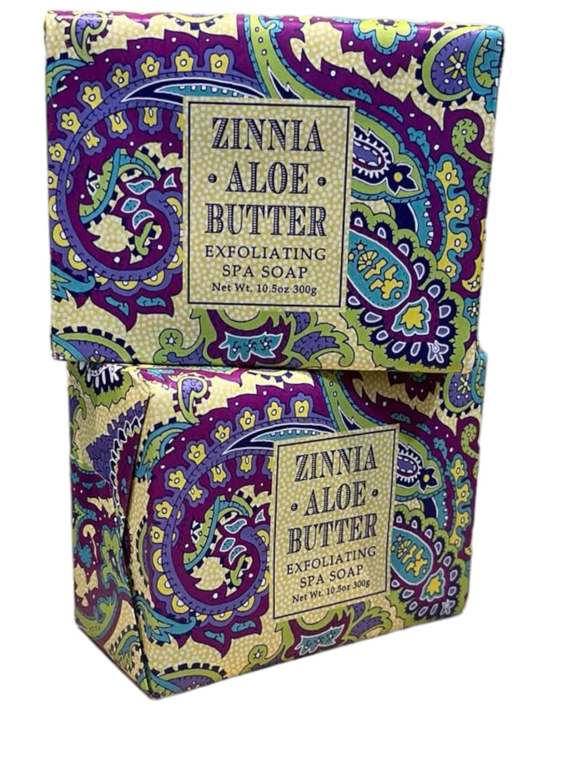 Greenwich Bay Zinnia & Aloe Butter Soap bar pack — soothing lather for daily cleansing.