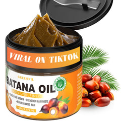 GREEONIL Batana Oil bottle on a clean surface highlighting natural hydration for hair