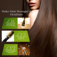 GREEONIL Batana Oil packaging display emphasizing premium, pure treatment
