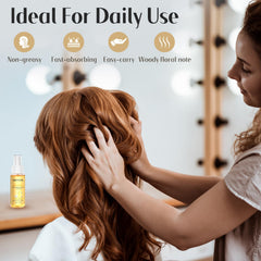 GREEONIL Hair Oil 2pack-display highlights value and convenient home care