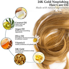 GREEONIL Hair Oil with argan oil glow adding glossy, frizz-free shine.