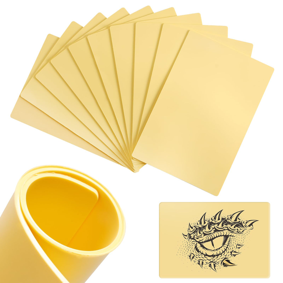 GRELEON tattoo skin 3mm thick for realistic practice and precise line work.