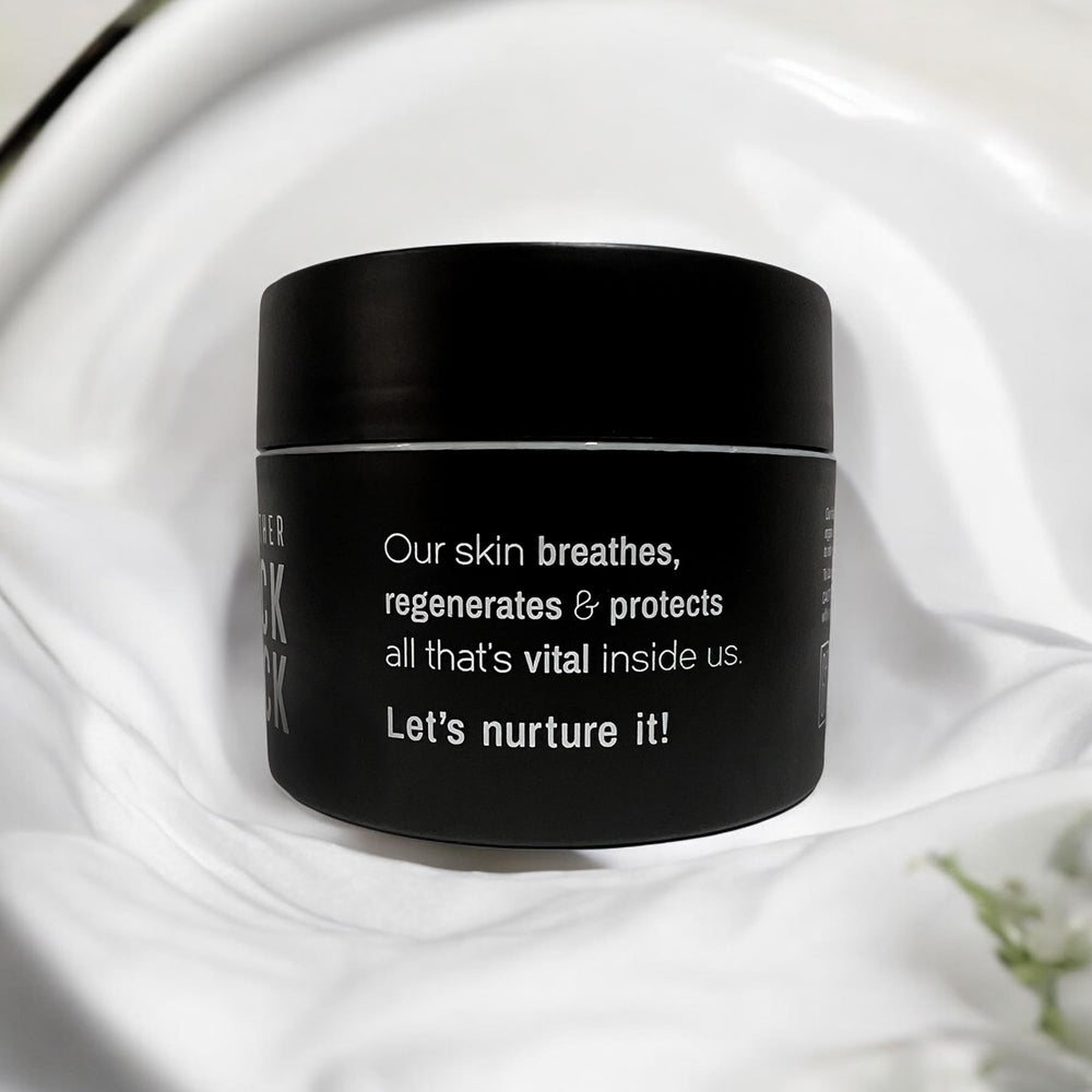 Cream enriched with shea butter and vitamin E from Greyfeather Crack Attack