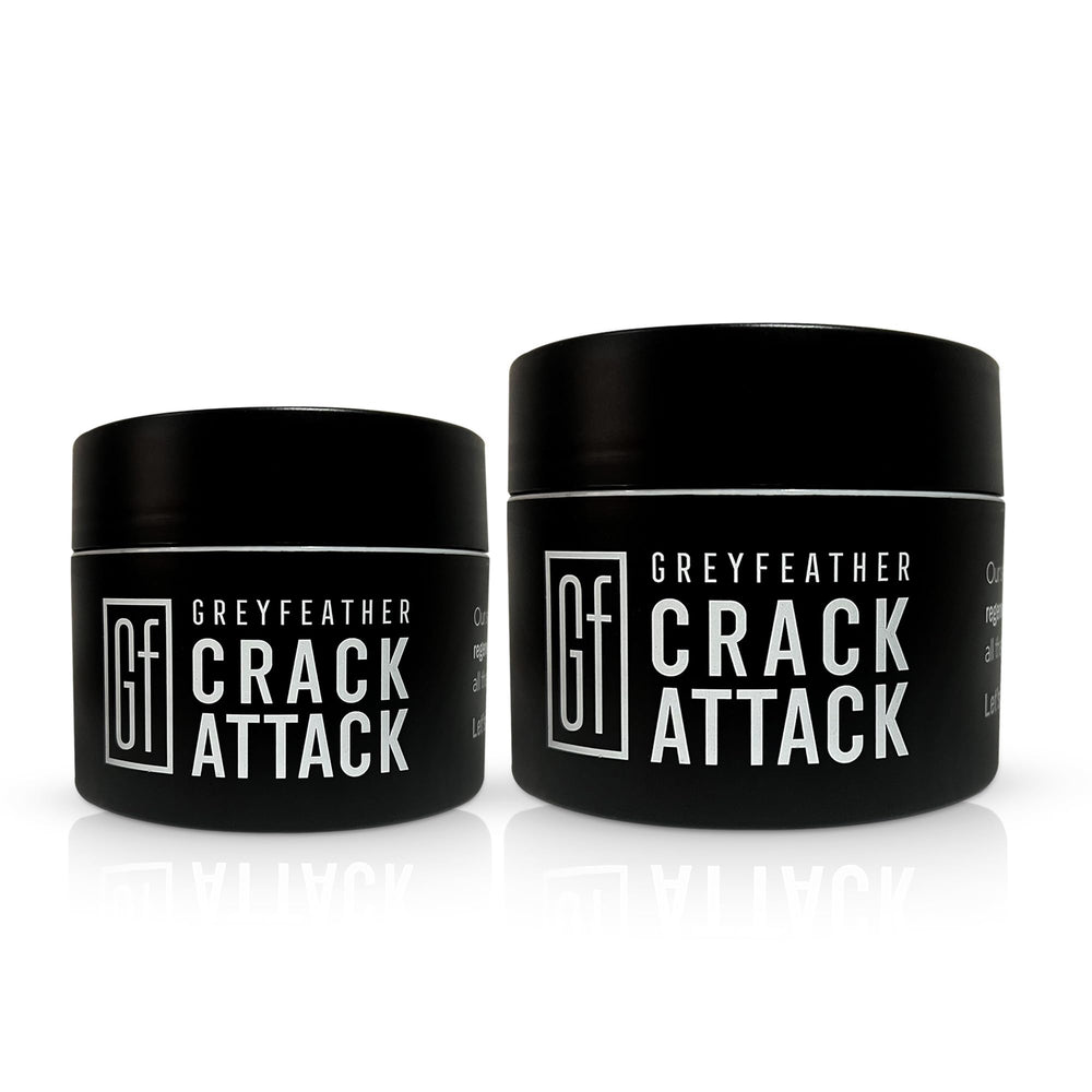 Texture swatch showing rich hydration of Greyfeather Crack Attack Hand Cream