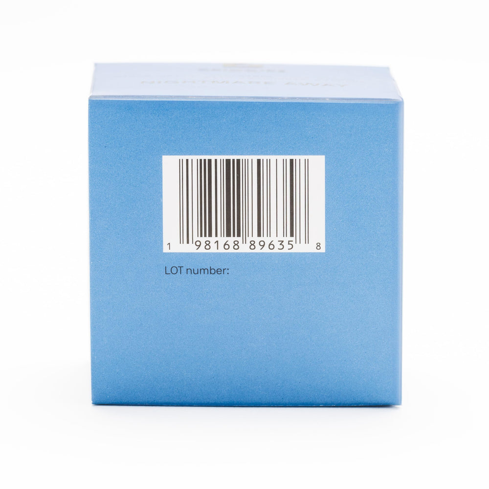 Grimoire New York Nightmare Away cream texture close-up — non-greasy, fast-absorbing.