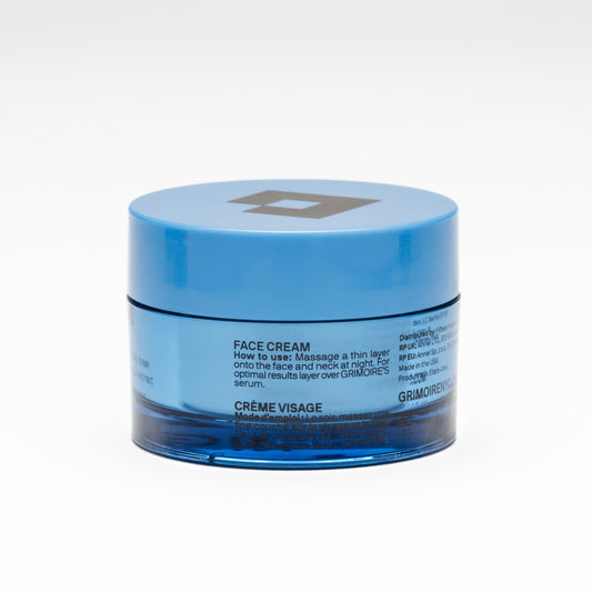 Grimoire New York Nightmare Away lavandula extract close-up — soothing aroma and calm skin.