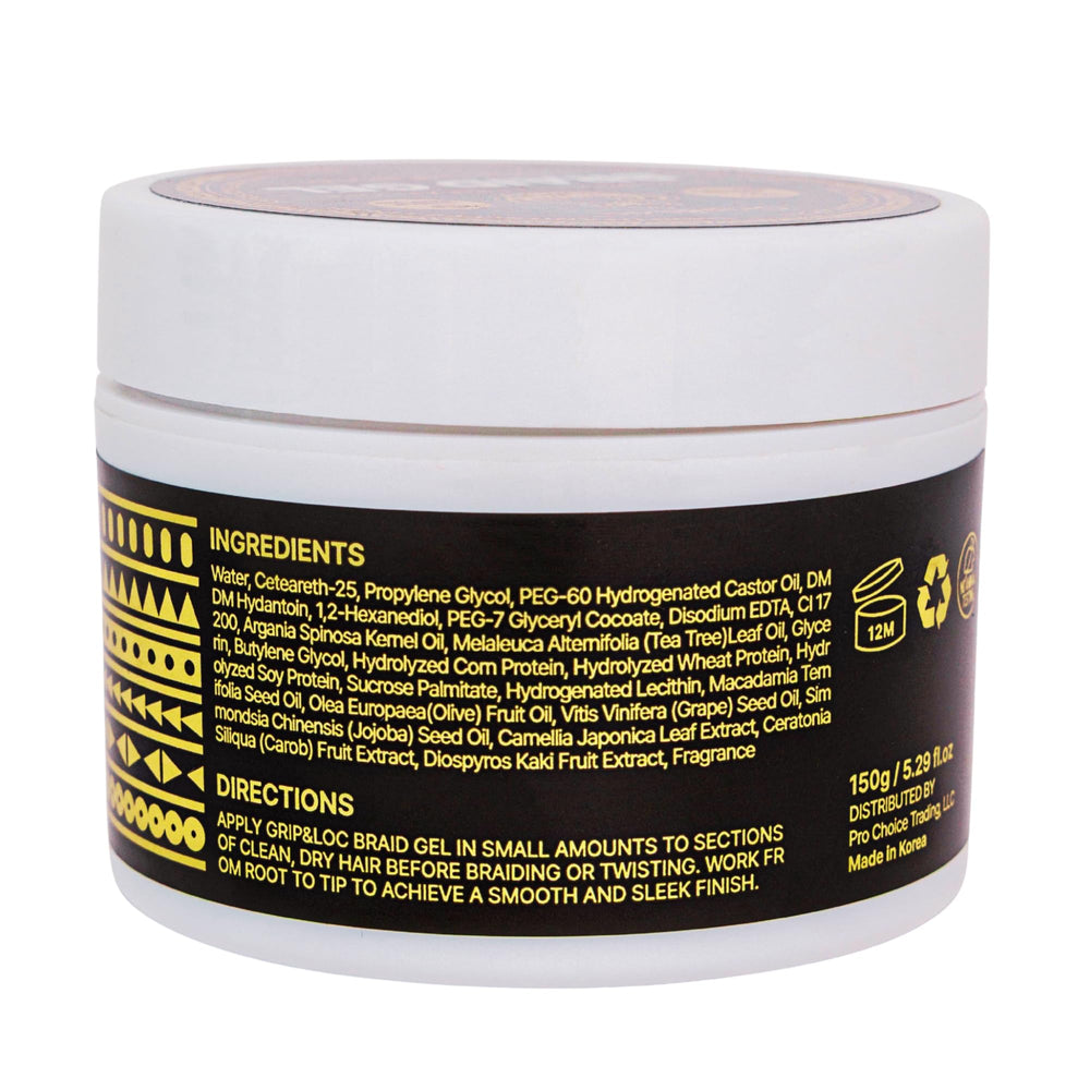 Grip&Loc Braid Gel made-in-korea quality craftsmanship.