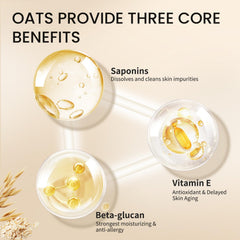 Grocerism Urea Cream with oats exfoliates gently while hydrating dry areas.