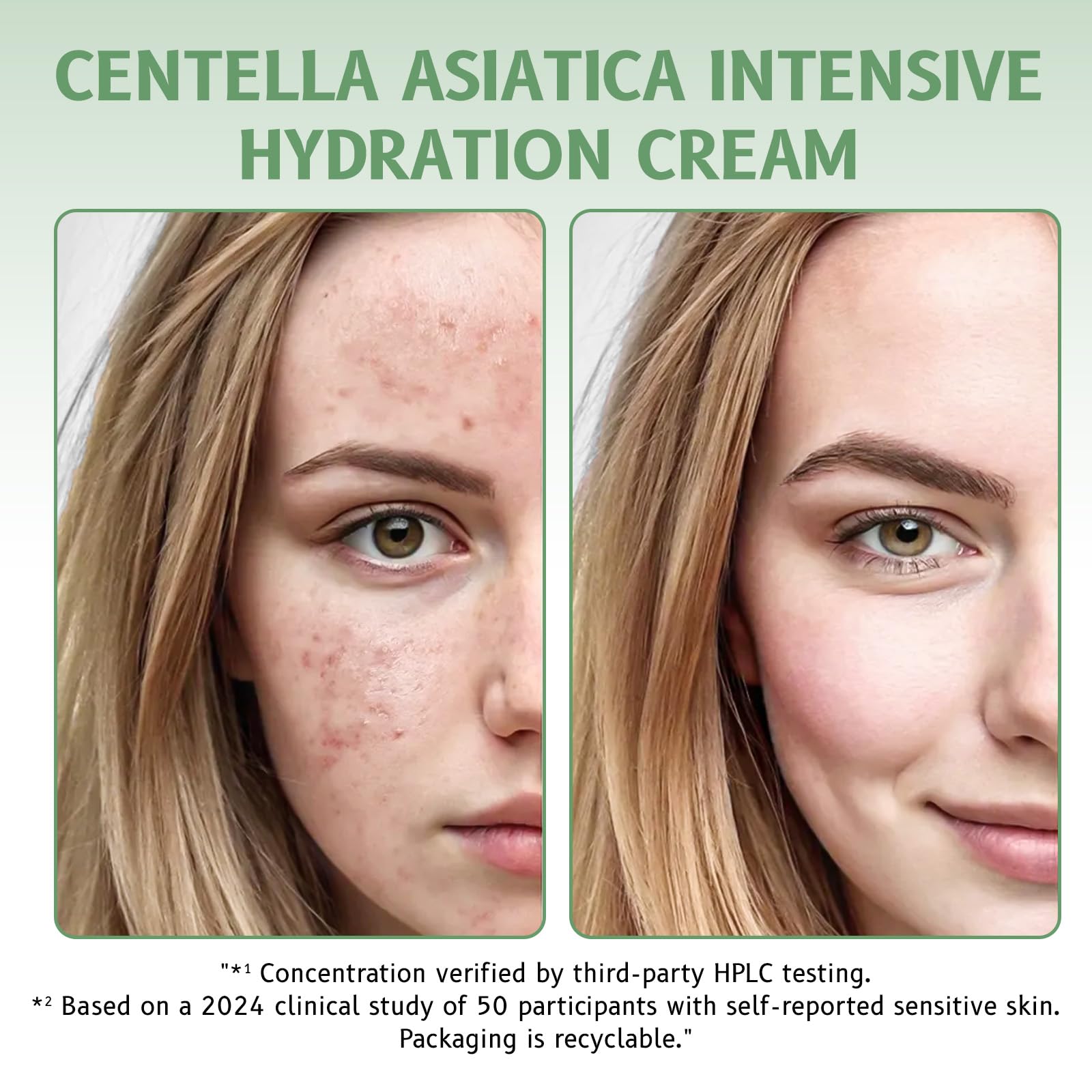 GROEI Centella Asiatica daily routine usage shot showing versatile spot and day-night use.