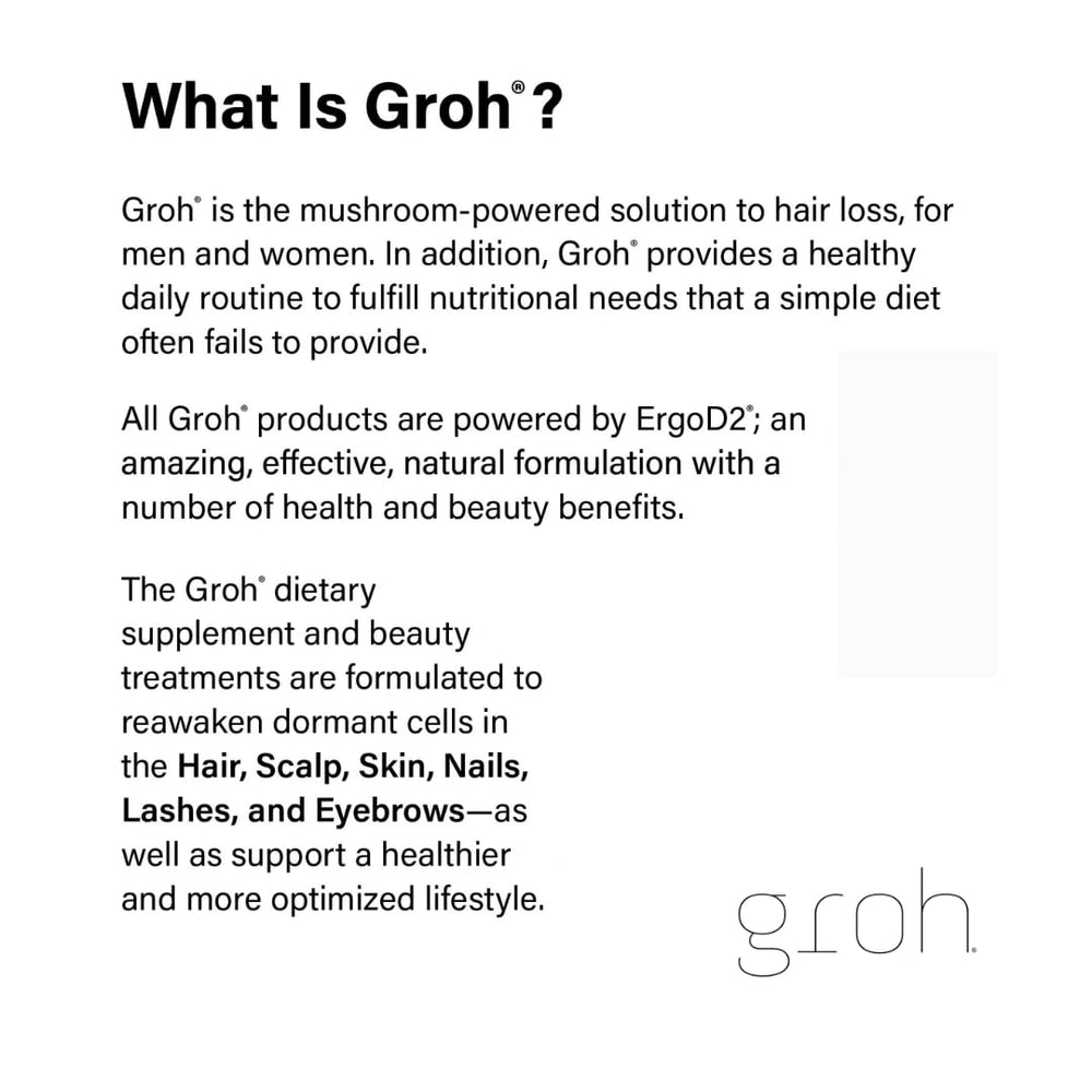 Groh Stimulating Scalp Serum fits into nightly routine for conditioning