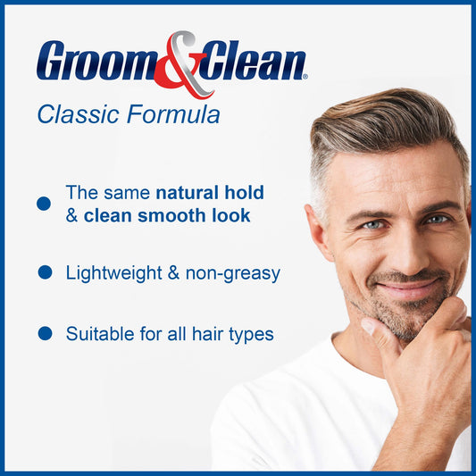 Groom and Clean pack of two bottles for versatile styling