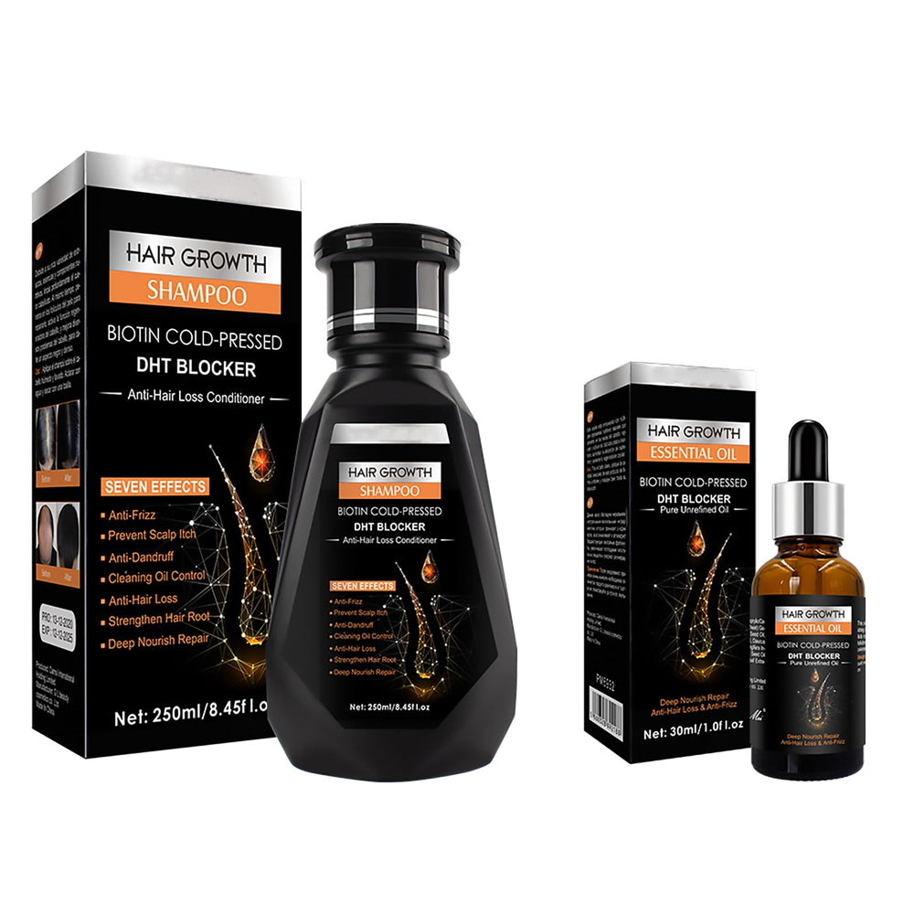 Grospe Hair Growth Shampoo bottle highlights targeted scalp nourishment for healthier hair