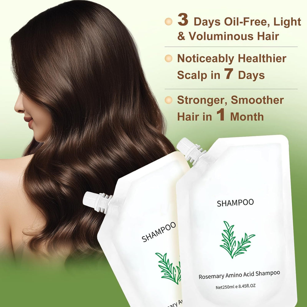 Grospe Rosemary Amino Acid Shampoo works for all hair types and daily cleansing.