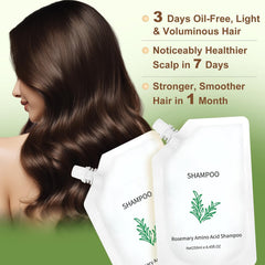 Grospe Rosemary Amino Acid Shampoo works for all hair types and daily cleansing.