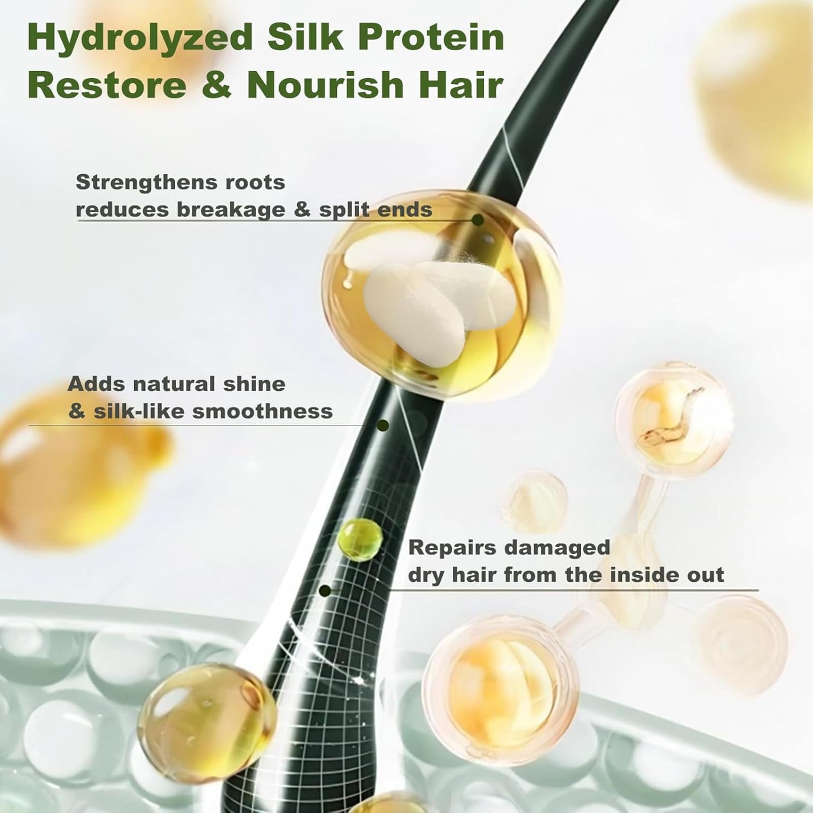Grospe Rosemary Amino Acid Shampoo packaging highlights natural botanical formula.
