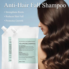 Grospe Volumizing Shampoo foam-lather for thorough, gentle cleansing.