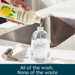 Grove Co aloe vera hydrating formula leaves hands soft.