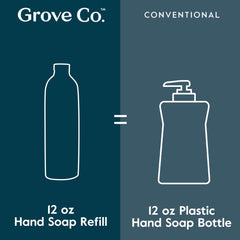 Grove Co. natural fragrance with essential oils for a balanced aroma.