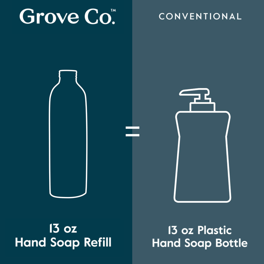 Grove Co 97% plant-based ingredients with no parabens or dyes.