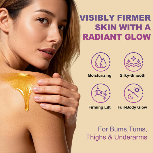 GROW DATE Body Firming Oil after shower application promotes quick absorption.