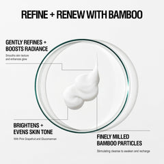 Grown Alchemist Gentle Cleanser routine shot suggests refreshed skin after use.
