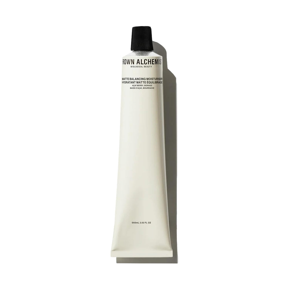 Grown Alchemist Matte Balancing Moisturizer bottle delivers lightweight, oil-balanced hydration for daily use.