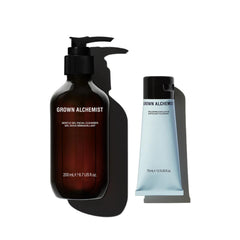 Grown Alchemist Polishing Exfoliator bottle for gentle resurfacing.