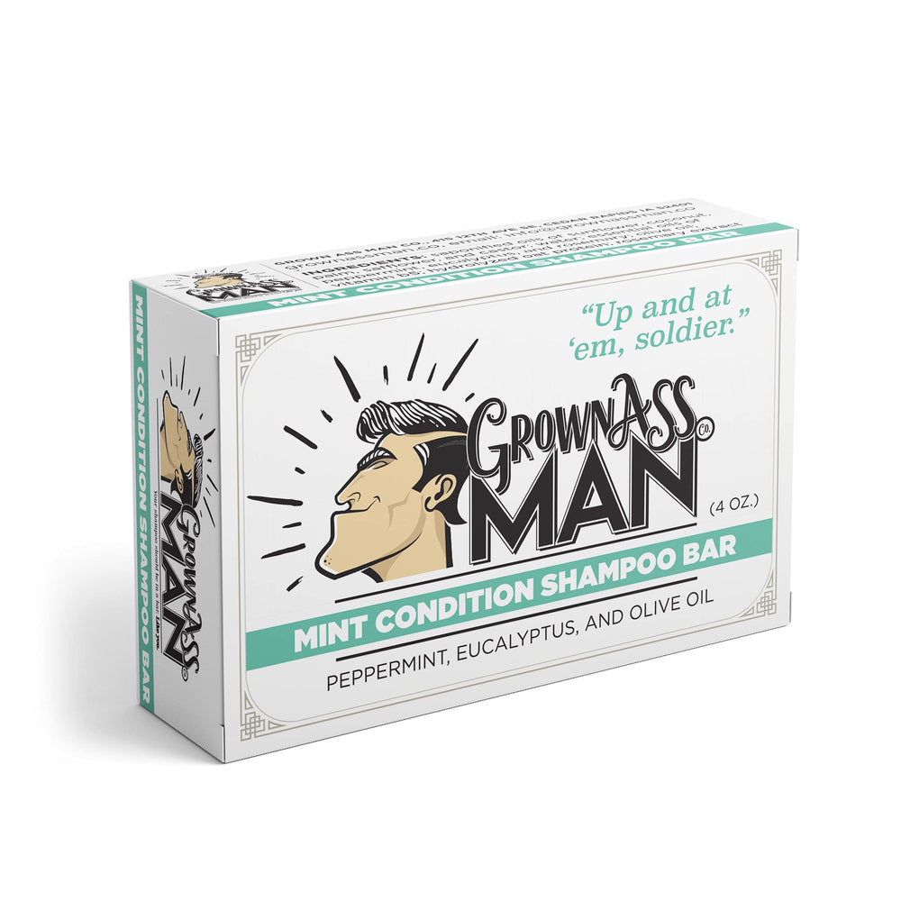 Grown Ass Man Co. Body Bar delivers a fresh cleanse with natural oils.