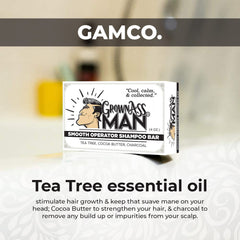 Grown Ass Man Co. Plastic-free packaging supports sustainable grooming.
