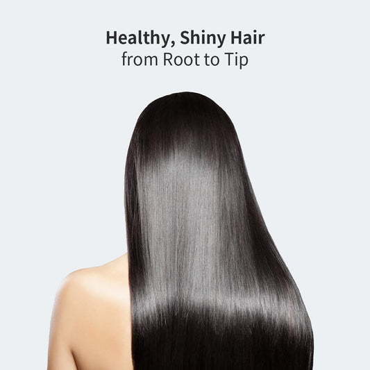 Rich lather from GROWUS Damage Therapy Shampoo smooths strands during washing