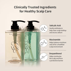 GROWUS Recover Therapy Shampoo eco-packaging uses PCR materials