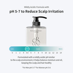 GROWUS Recover Therapy Shampoo seaweed complex moisturizes hair texture