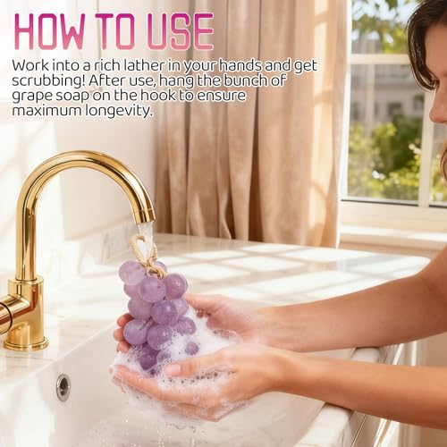 Gtyuoo long-lasting fragrance soap adds a pleasant scent to daily routines.