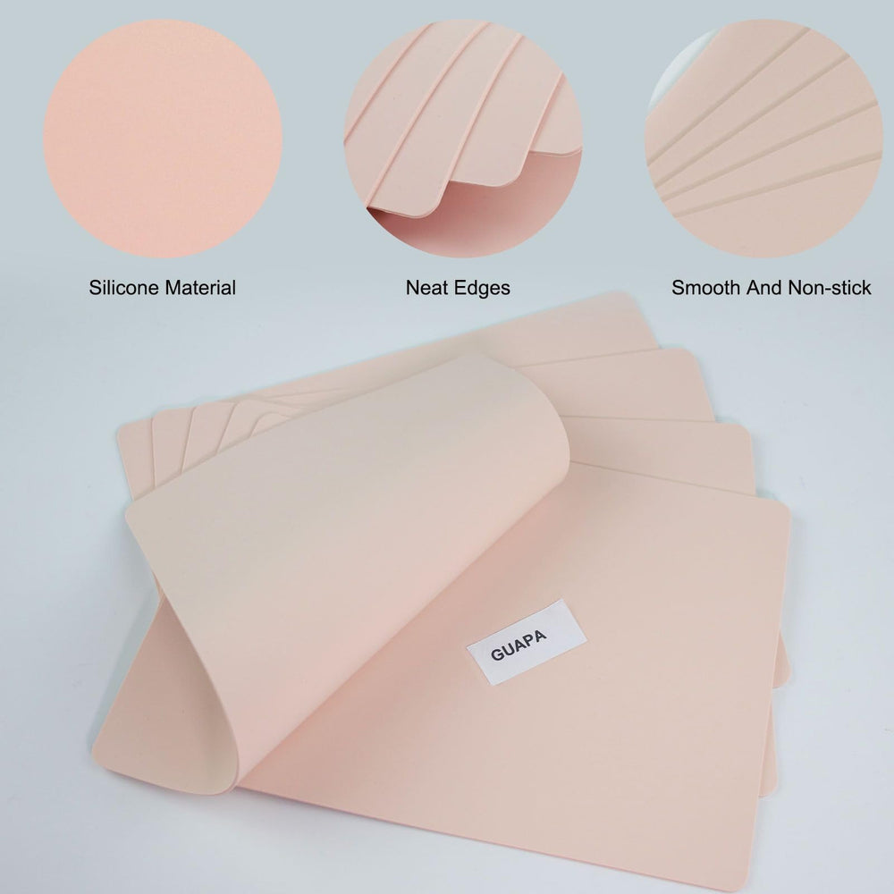 Guapa pad in use with microblading tool showing practice precision