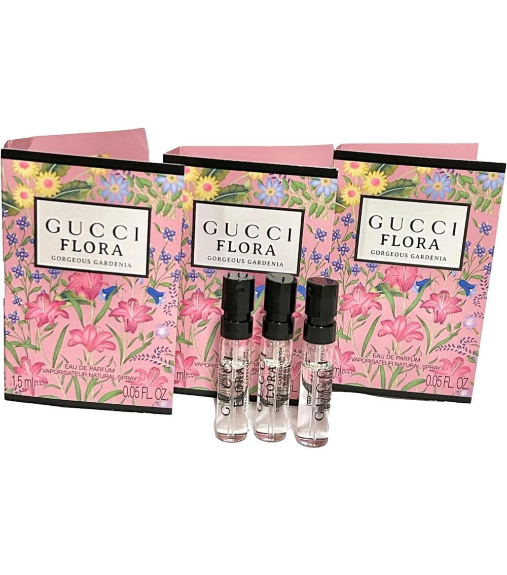 Gucci Flora Gorgeous Gardenia mini spray sample for on-the-go scent.