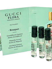 Gucci Flora Gorgeous Jasmine bottle close-up in compact size