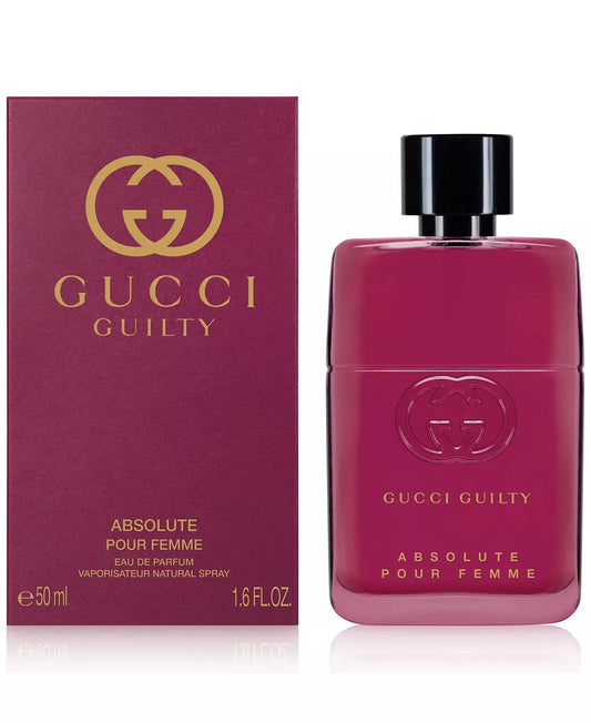 Gucci Guilty Absolute Pour Femme on skin showing versatile daily wear