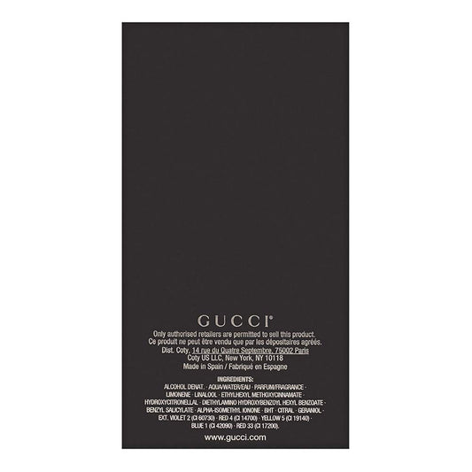 Gucci Guilty EDT 3oz packaging highlights premium presentation ideal for gifting.