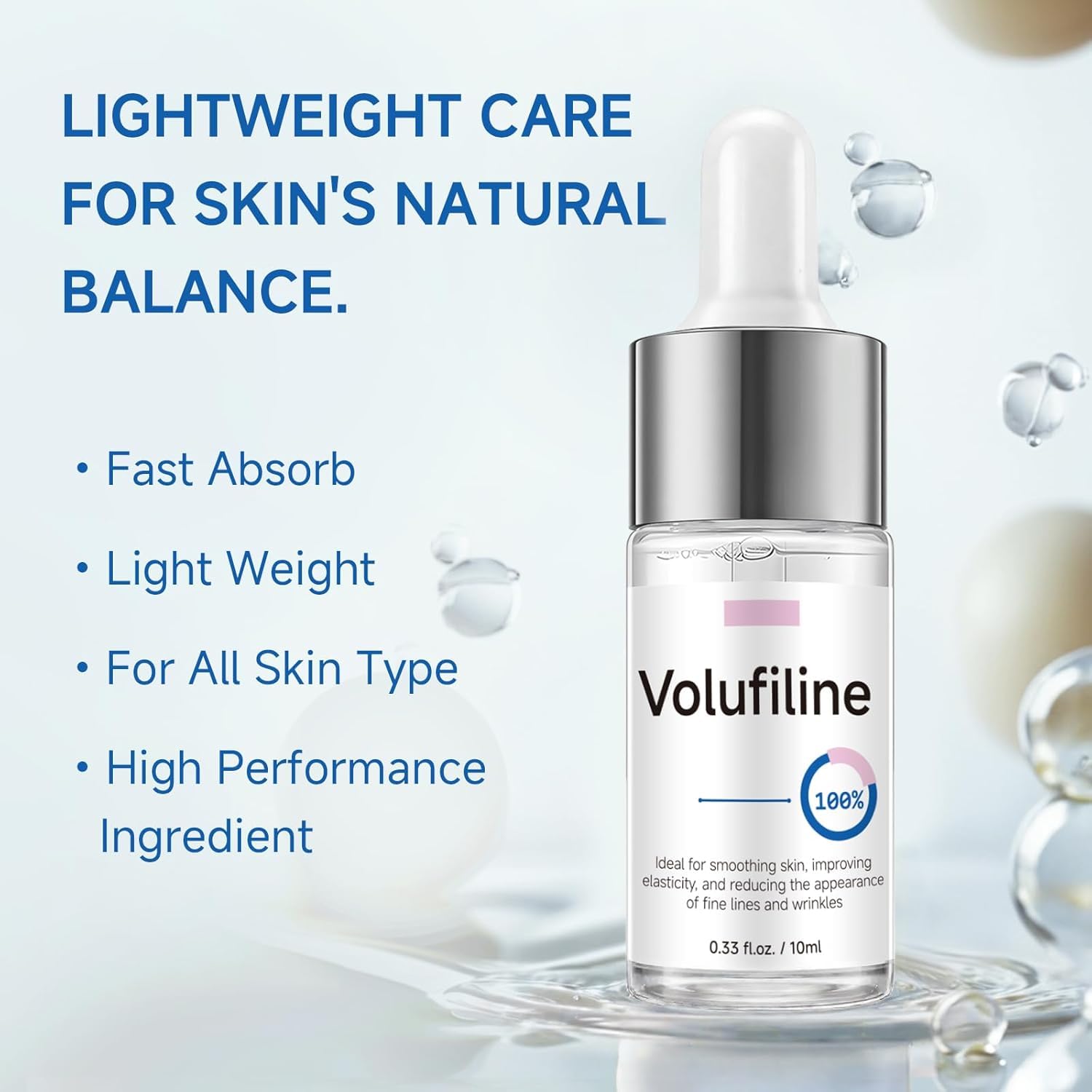 Gude Gude Volufiline Serum mixed with moisturizer for enhanced hydration