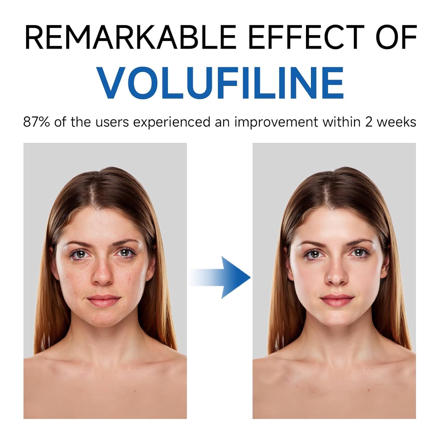 Gude Gude Volufiline Serum delivers a velvety finish after use
