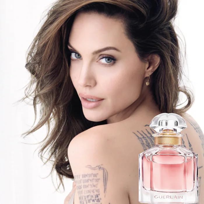 Mon Guerlain eau de parfum 3.4oz bottle-front illustrates portable fragrance for daily use.