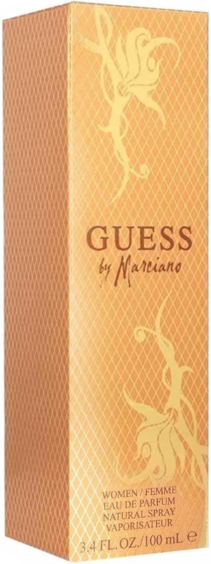 Guess by Marciano label detail reveals classic branding and elegance.