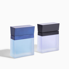 Sleek cap detail on Guess Seductive Blue bottle.