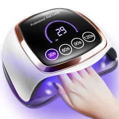 Gugusure 180W nail lamp front view showing robust build and curing power