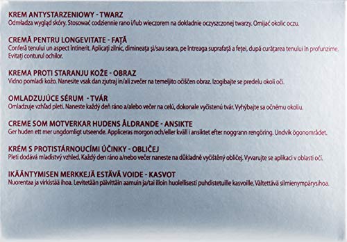 Guinot Age Logic Cream ingredient focus visual hints energizing molecules at work.